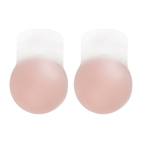 2-Pack Bekväm Självhäftande Silikon Nipple Cover