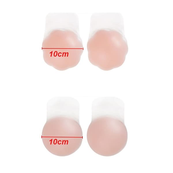 2-Pack Bekväm Självhäftande Silikon Nipple Cover