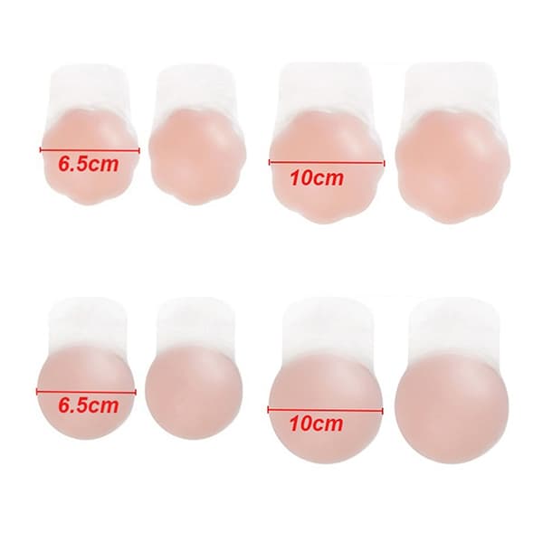 Bekväm Självhäftande Silikon Nipple Cover