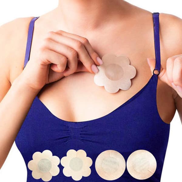Självhäftande Eleganta Nipple Covers 5 Par