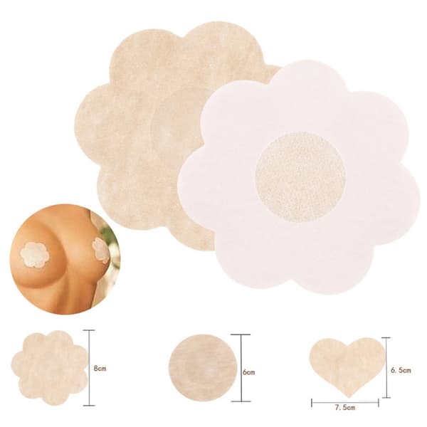 Självhäftande Eleganta Nipple Covers 5 Par