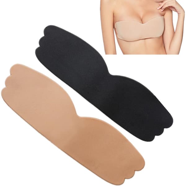 Bekväm Självhäftande Push Up Strapless BH