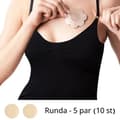 Miniatyrbild 3 av 4: Självhäftande Cirkulära Nipple Covers Beige