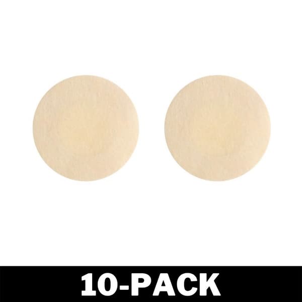 Självhäftande Cirkulära Nipple Covers Beige
