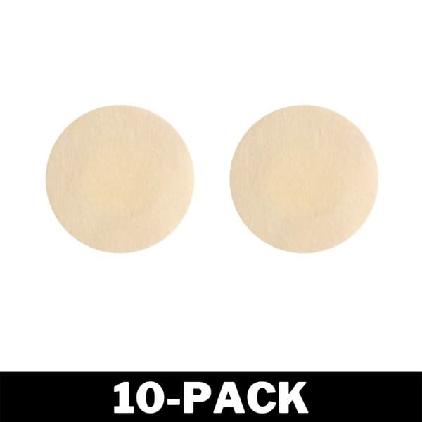 Självhäftande Cirkulära Nipple Covers Beige