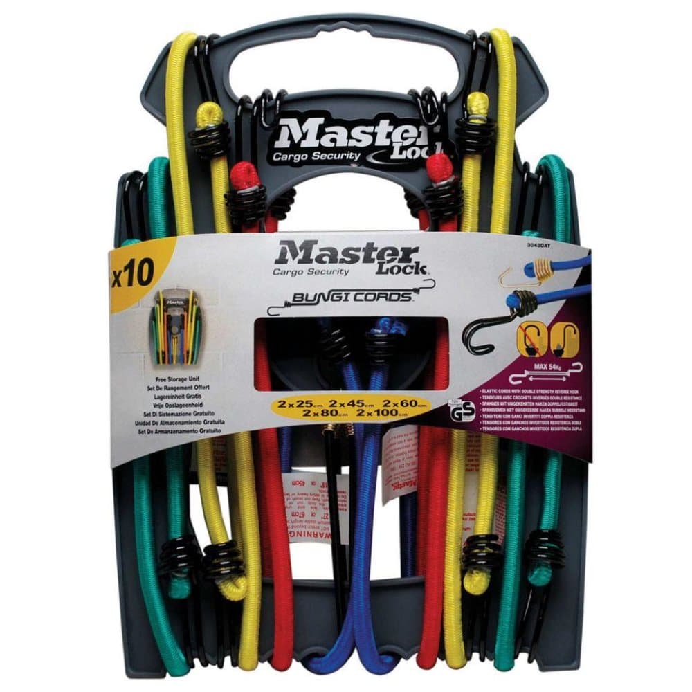 Master Lock Bagagestroppar 10 st Twin Wire 3043EURDAT