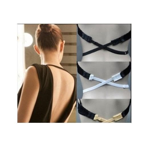 Low Back Bra Strap - BH-Bands Gömmare (3-Pack)