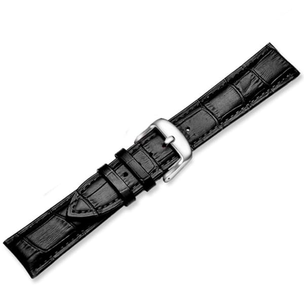 Stilrent Klockarmband i Läder (Krokodilmönstrat)
