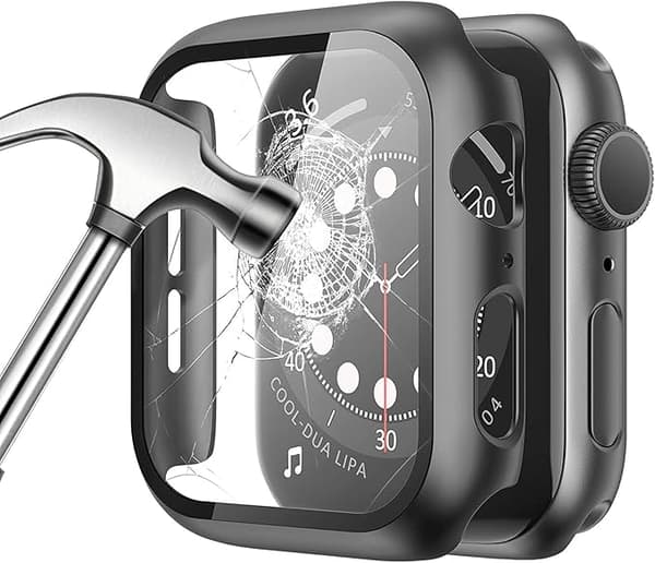 Kompatibelt Apple Watch Skärmskydd 41mm Series 9, 8, 7 – Hard PC
