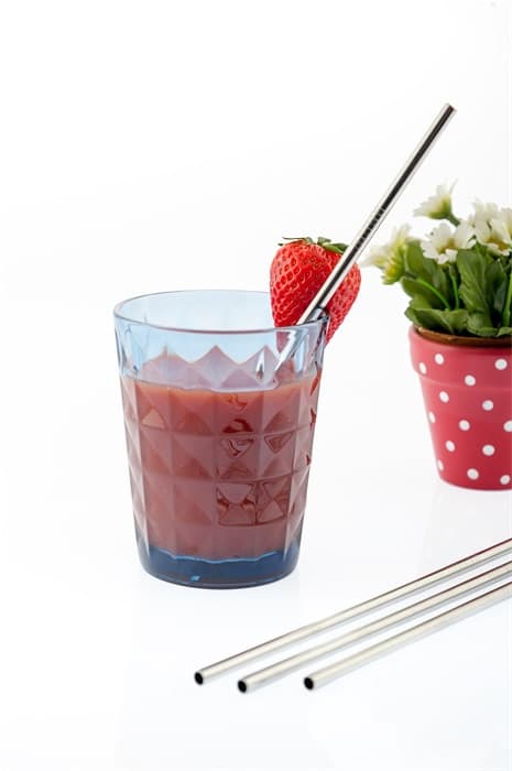 Raka sugrör i stål