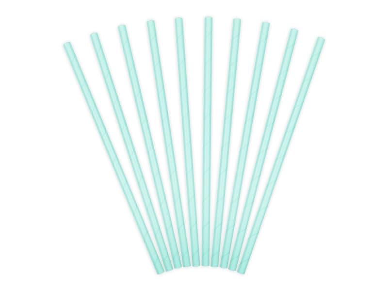 Sugrör Turkos, 6 x 10-pack