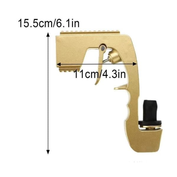 svart färg Wine Spray Gun Champagne ölflaska, Slitstark Spray Gun