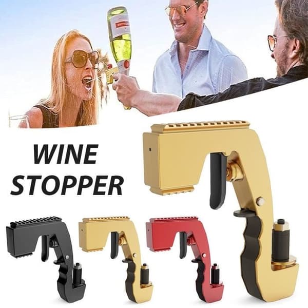 Färg 1 Champagne vindispenser spruta, jetpistol, 30 fot avstånd, vinkaraff