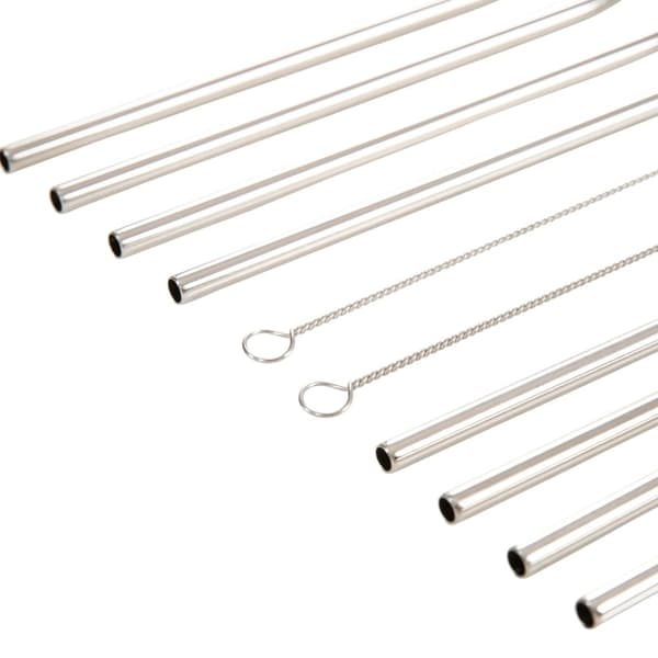 Trespass Foreverstraw Stainless Steel Straw (Pack of 8)