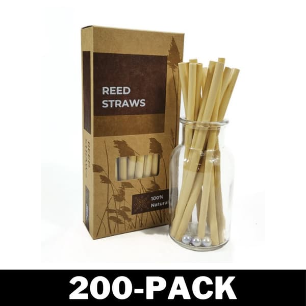 Rørstrå - Rørstrå 20 cm længde 200-Pack