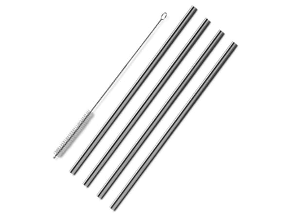 Metallsugrör / Sugrör i Metall - 10 st