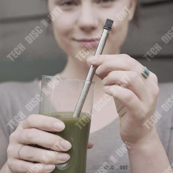 TD® sugrör i rostfritt stål vikbar stor barnsmoothie återanvändbar böjd stålsilikon billiga ekologiska små resistenta drycker