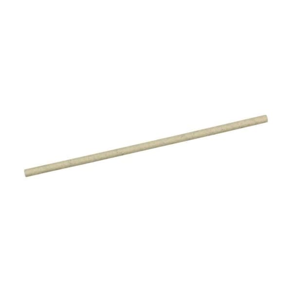 Drickstrån - BIOZOYG - 250 st - 20 cm - Ø6 mm - Oblekt gräspapper