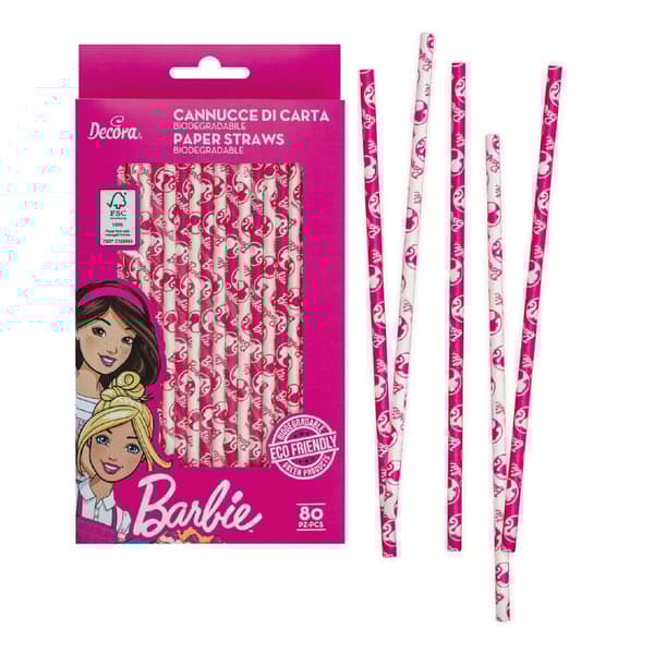 BARBIE-NUKKE paperipillit 80 kpl