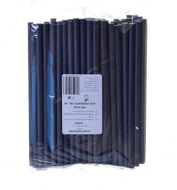 Paperipillit PAKSU MUSTA 200x8mm / 100 kpl