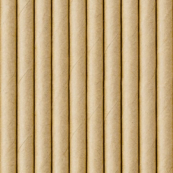 Pappersugrör, kraftpapper, 19,5 cm (1 förpackning / 250 st.)