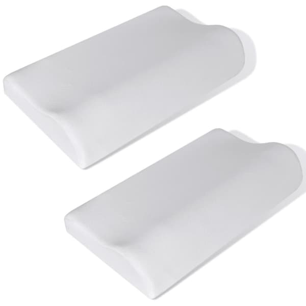 vidaXL Ortopedisk nackkudde med Memory foam