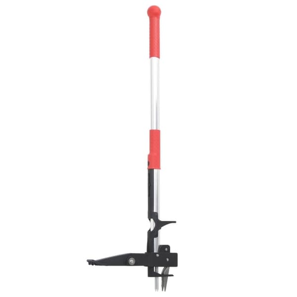 vidaXL Ugressfjerner rød og sølv 99,5 cm anodisert aluminium