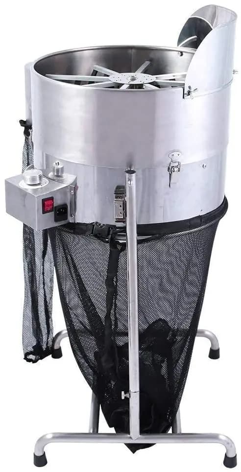 40W 3-hastigheter 18-tums professionell elektrisk lövtrimmer, hydroponisk bladknopp trimmer, 3 justerbara stål blad, enkel rengöring