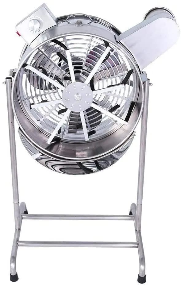 40W 3-hastigheter 18-tums professionell elektrisk lövtrimmer, hydroponisk bladknopp trimmer, 3 justerbara stål blad, enkel rengöring
