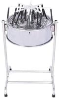 Miniatyrbild 6 av 6: 40W 3-hastigheter 18-tums professionell elektrisk lövtrimmer, hydroponisk bladknopp trimmer, 3 justerbara stål blad, enkel rengöring