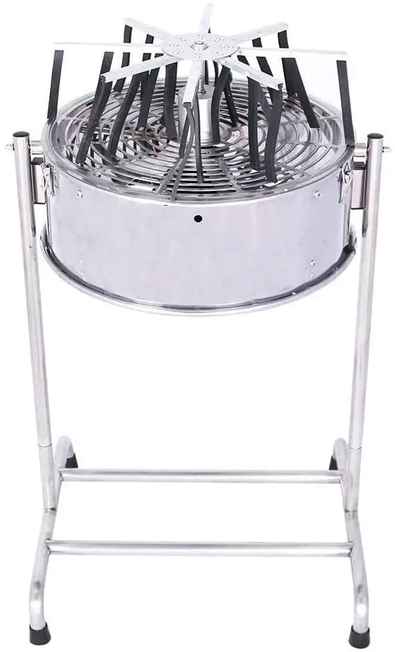 40W 3-hastigheter 18-tums professionell elektrisk lövtrimmer, hydroponisk bladknopp trimmer, 3 justerbara stål blad, enkel rengöring