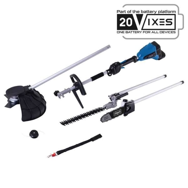 SCHEPPACH BC-MFH400-X 20V IXES 4-i-1 sladdlös röjsåg - utan batteri eller laddare