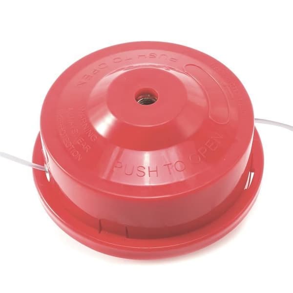 3x Universal Trimmer Head Gräsklippare Nylon Line + 2,4 mm rep Röd