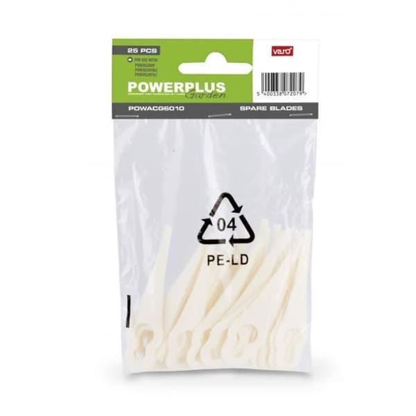 25 ERSÄTTNINGSBLAD POWXG3010LI-XG3011LI-XG3009 POWACG6010 POWERPLUS GARDEN