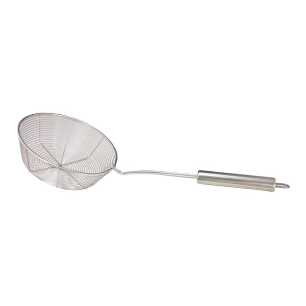 Skimmer i rostfritt stål 17,5 cm