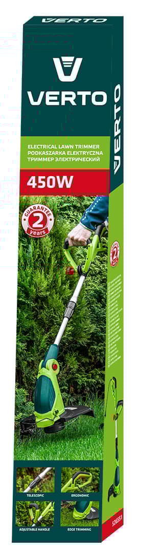 450W trimmer, klippbredd 290mm