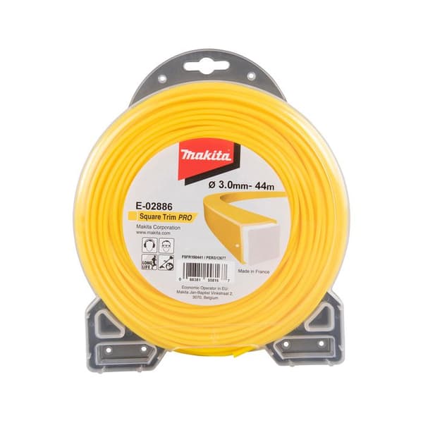 Square Trim Pro MAKITA fyrkantstråd 3 mm x 44 m - E-02886