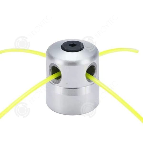 INN röjkutterhuvud 5x6cm aluminium Universal röjklipparhuvud Grästrimmerhuvud Trimmerhuvud för gasklippare