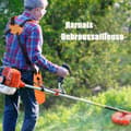 Miniatyrbild 2 av 4: TD Bekväm justerbar röjskärssele Axelrem Gräsmatta röjsax Universal trädgårdsmaskintillbehör