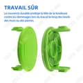 Miniatyrbild 4 av 4: TD Spool Cover Trimmer Spool Spool Line för trimmers för sladdlösa trimmers Spool x8 Lock x2 Standby