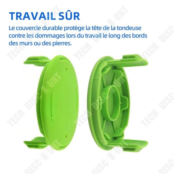 TD Spool Cover Trimmer Spool Spool Line för trimmers för sladdlösa trimmers Spool x8 Lock x2 Standby