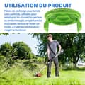 Miniatyrbild 2 av 4: TD Spool Cover Trimmer Spool Spool Line för trimmers för sladdlösa trimmers Spool x8 Lock x2 Standby