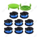 Miniatyrbild 1 av 4: TD Spool Cover Trimmer Spool Spool Line för trimmers för sladdlösa trimmers Spool x8 Lock x2 Standby