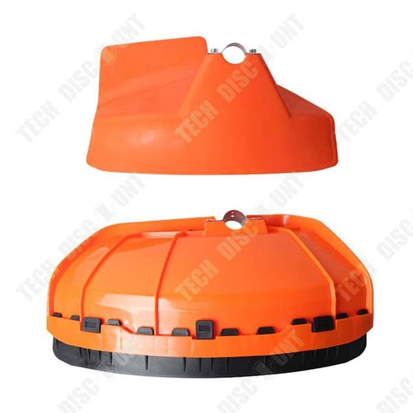 TD Tillbehör skydd i plast för gräsklippare 28.5x18cm Orange tillbehör gräsklipparskydd