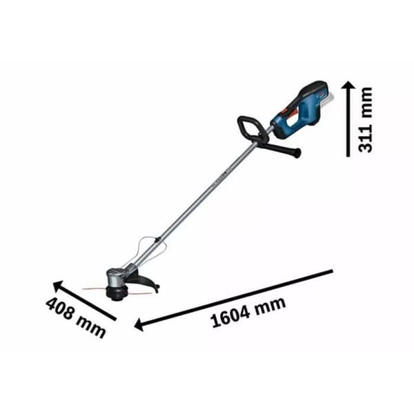 BOSCH 06008D0000 sladdlös röjsåg - GRT 18V-33 Professional Ø33 (bar maskin)