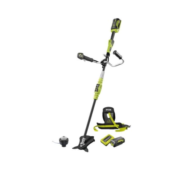 RYOBI 36V Max Power röjsåg - 1st 4,0Ah batteri - 1 laddare - RBC36X26BG2-140