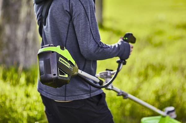 Trimmeri/viikate pyöräkahvalla 60V Greenworks GD60BCB - 2108407