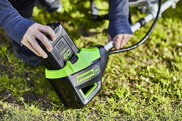 Trimmeri/viikate pyöräkahvalla 60V Greenworks GD60BCB - 2108407