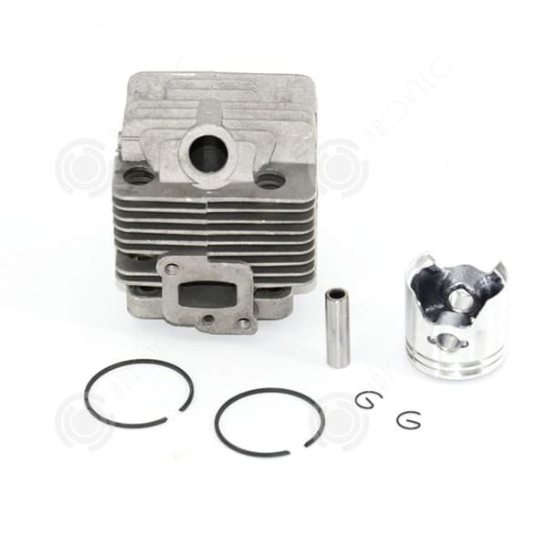 INN Cylinderkolvsats 52CC Cylinder- och kolvsats för 1E44F-5 motorborstsaxtillbehör reservdelar