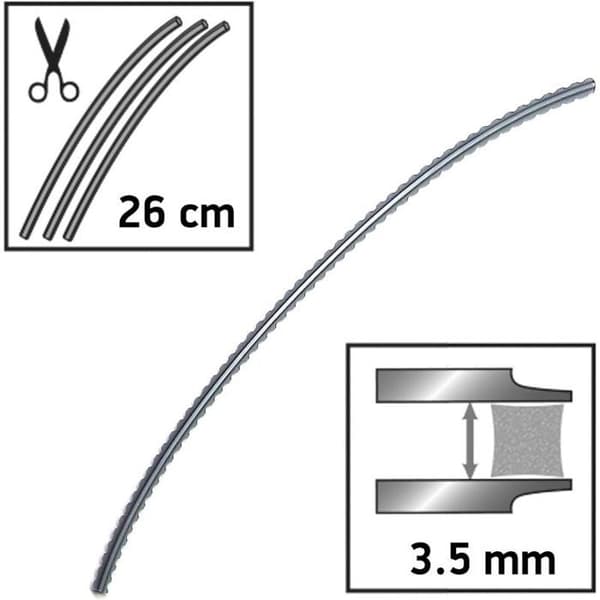 Oregon Flexiblade Tråd för röjsågar 3,5 mm x 25 cm - 111115E